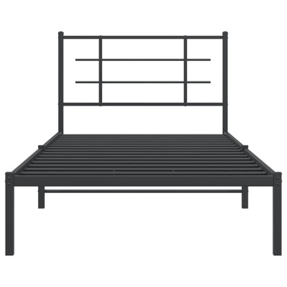 Metal Bed Frame Without Mattress King Single