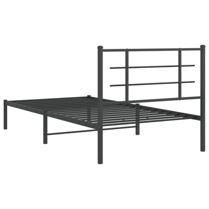 Metal Bed Frame Without Mattress King Single
