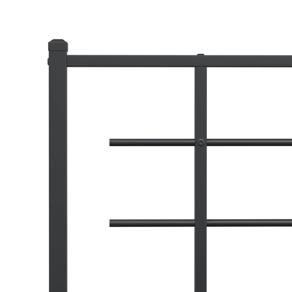 Metal Bed Frame Without Mattress King Single
