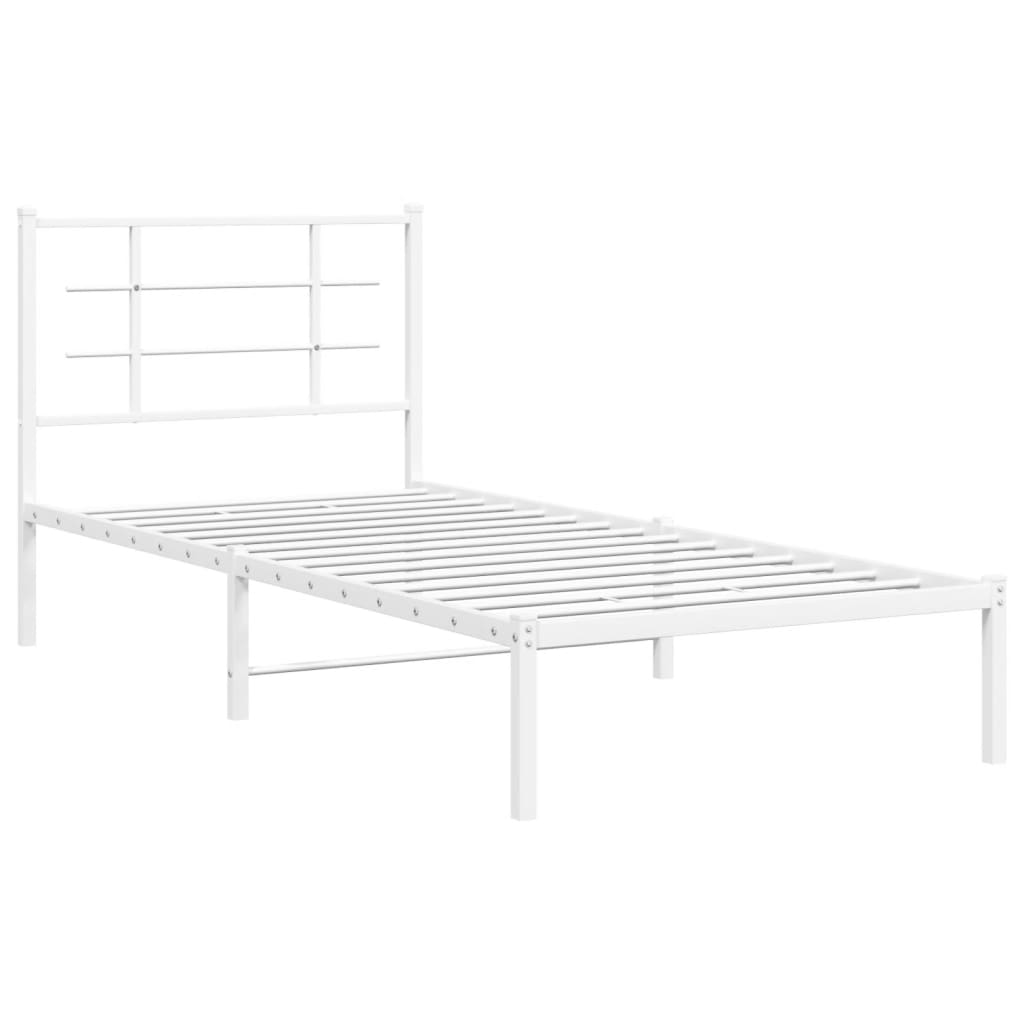 Metal Bed Frame Without Mattress