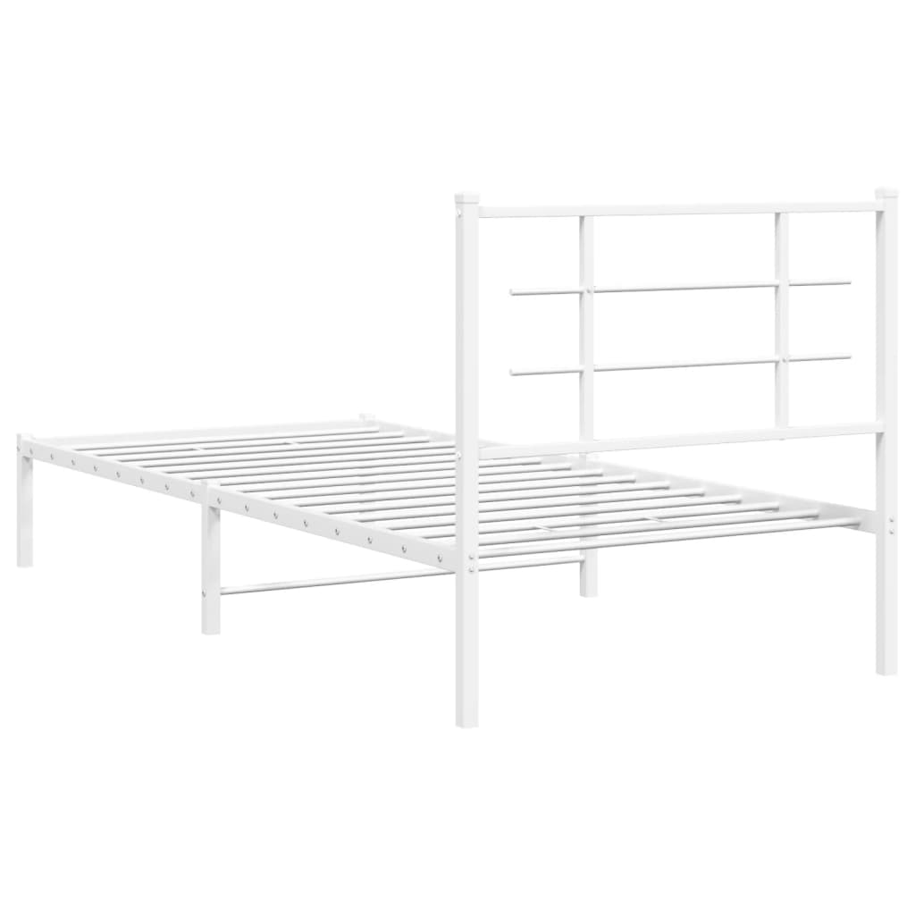 Metal Bed Frame Without Mattress