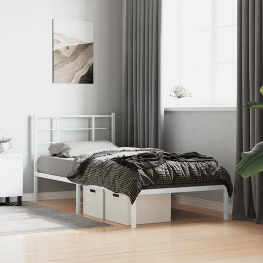 Metal Bed Frame Without Mattress