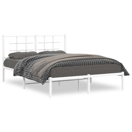 Metal Bed Frame Without Mattress