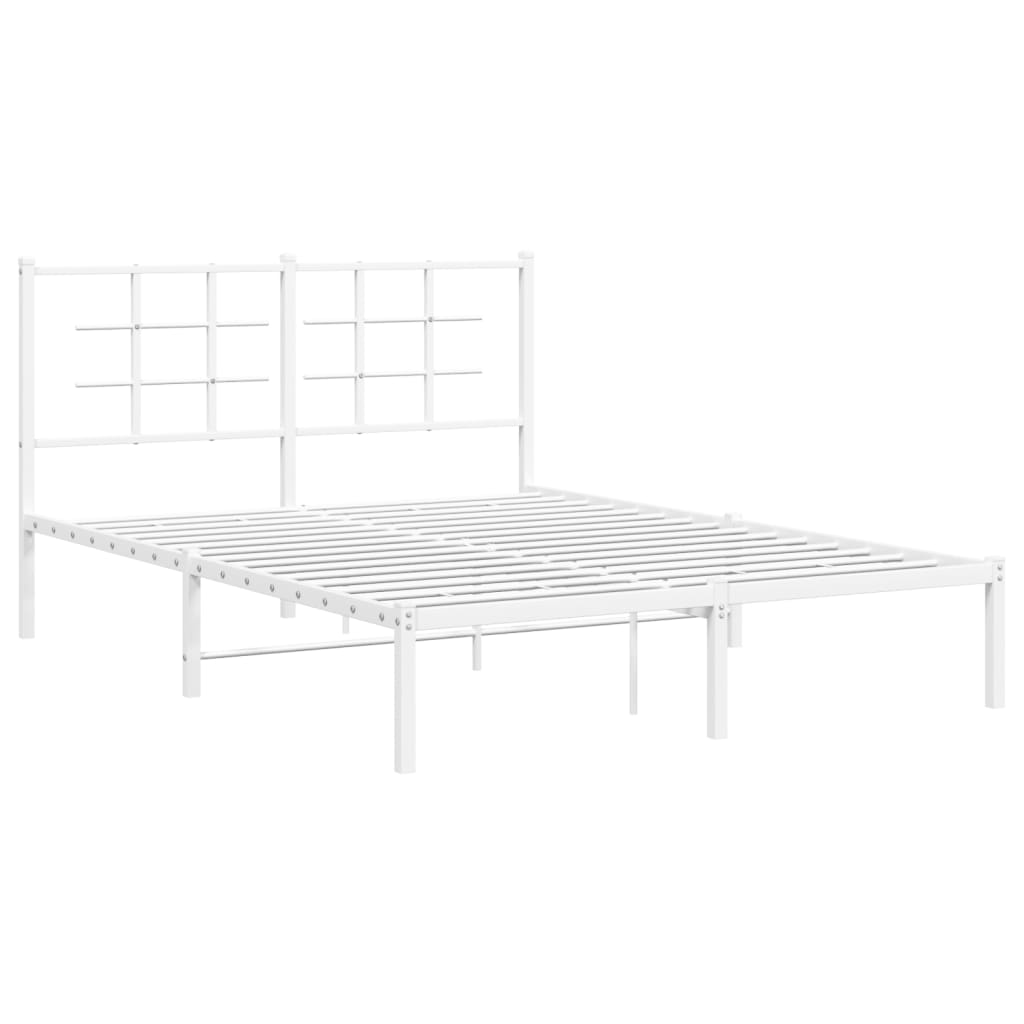 Metal Bed Frame Without Mattress