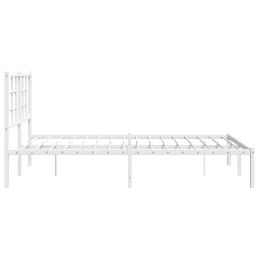 Metal Bed Frame Without Mattress