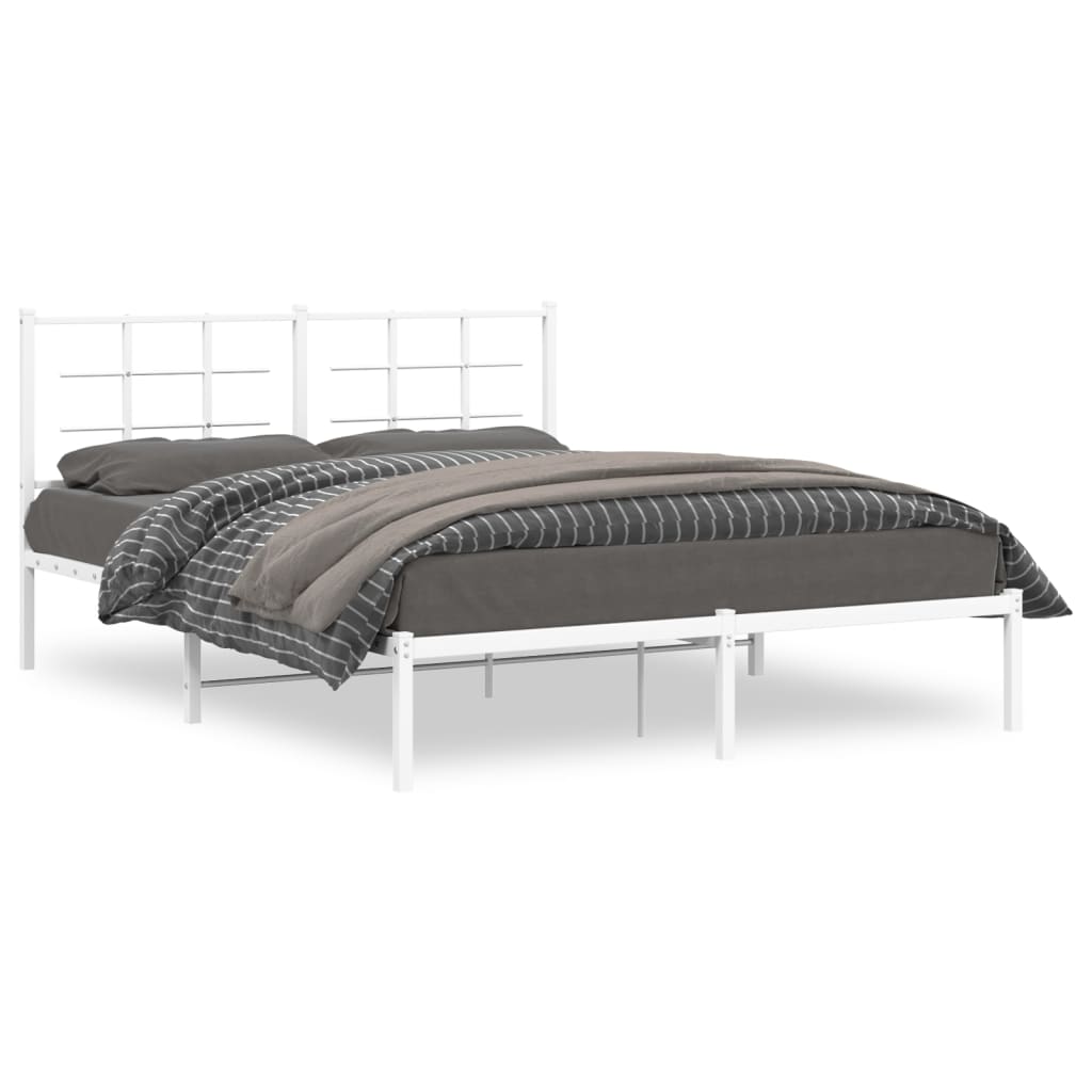 Metal Bed Frame Without Mattress