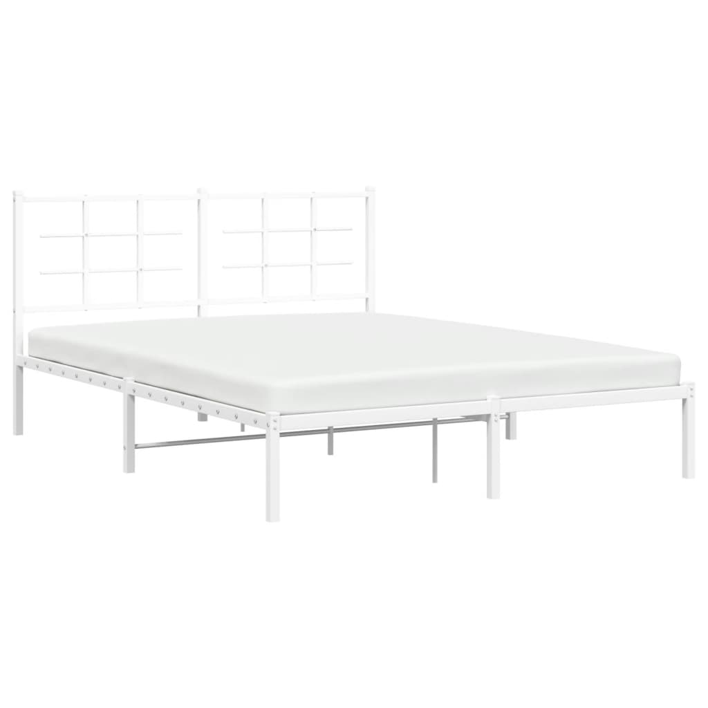 Metal Bed Frame Without Mattress