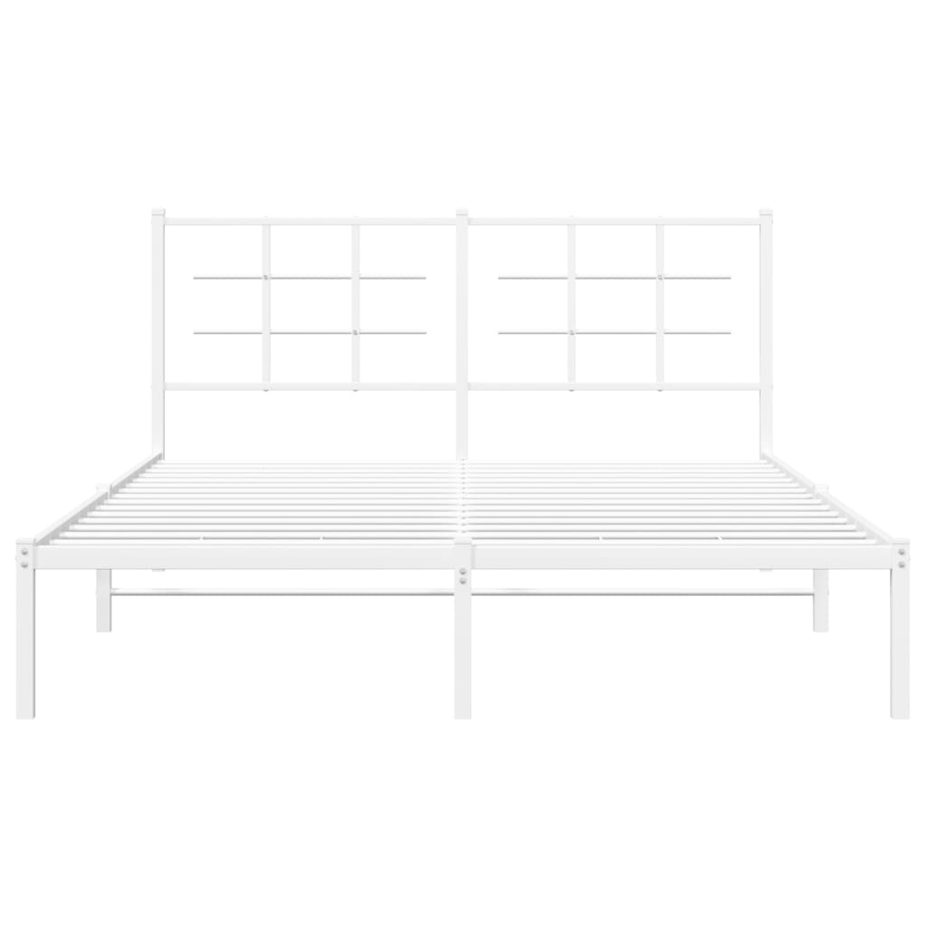 Metal Bed Frame Without Mattress