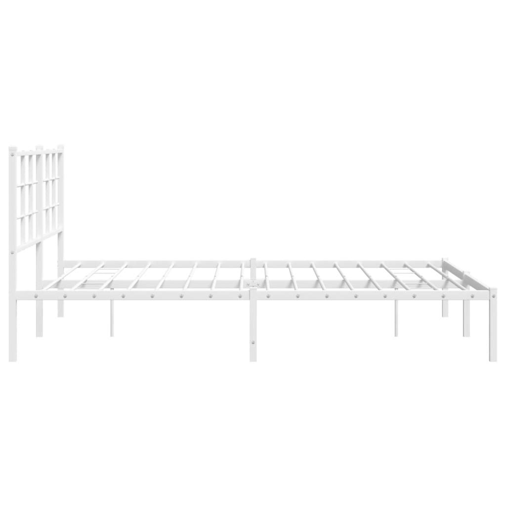 Metal Bed Frame Without Mattress