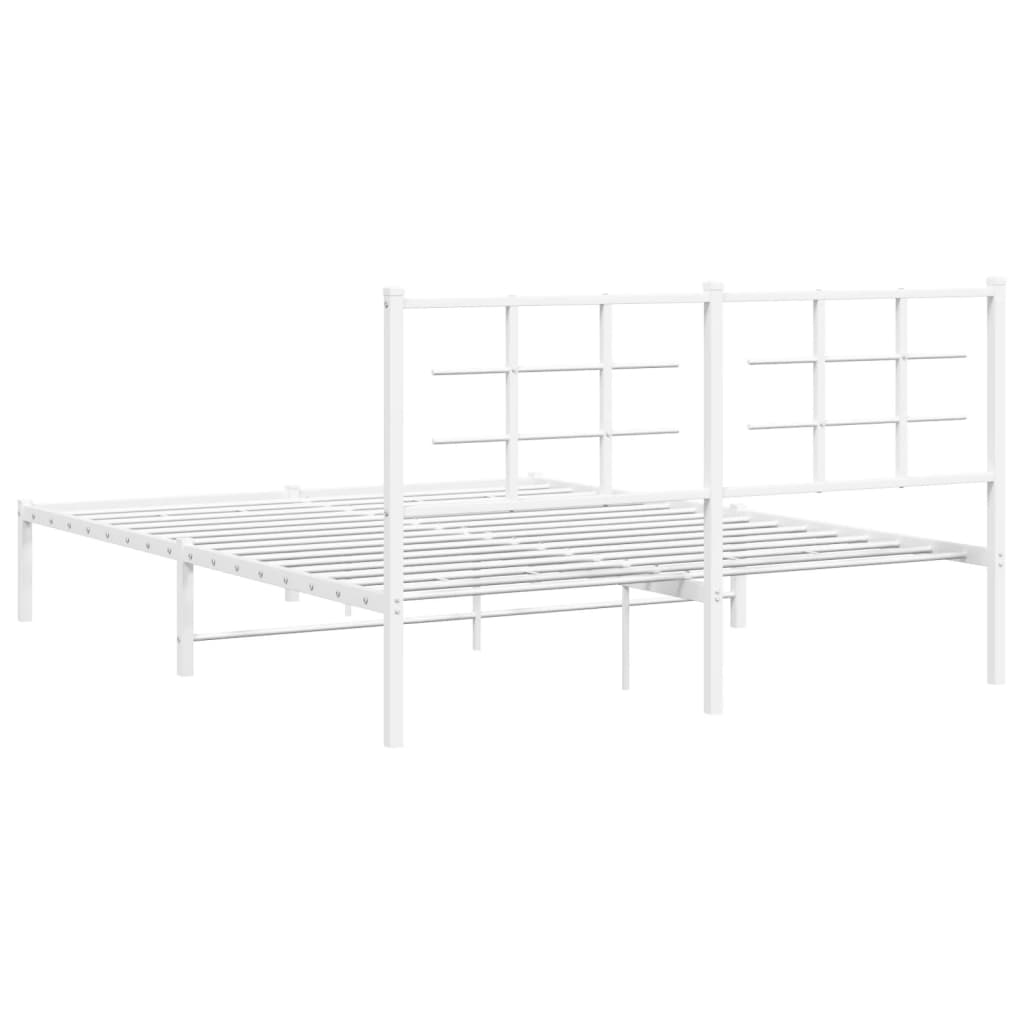 Metal Bed Frame Without Mattress