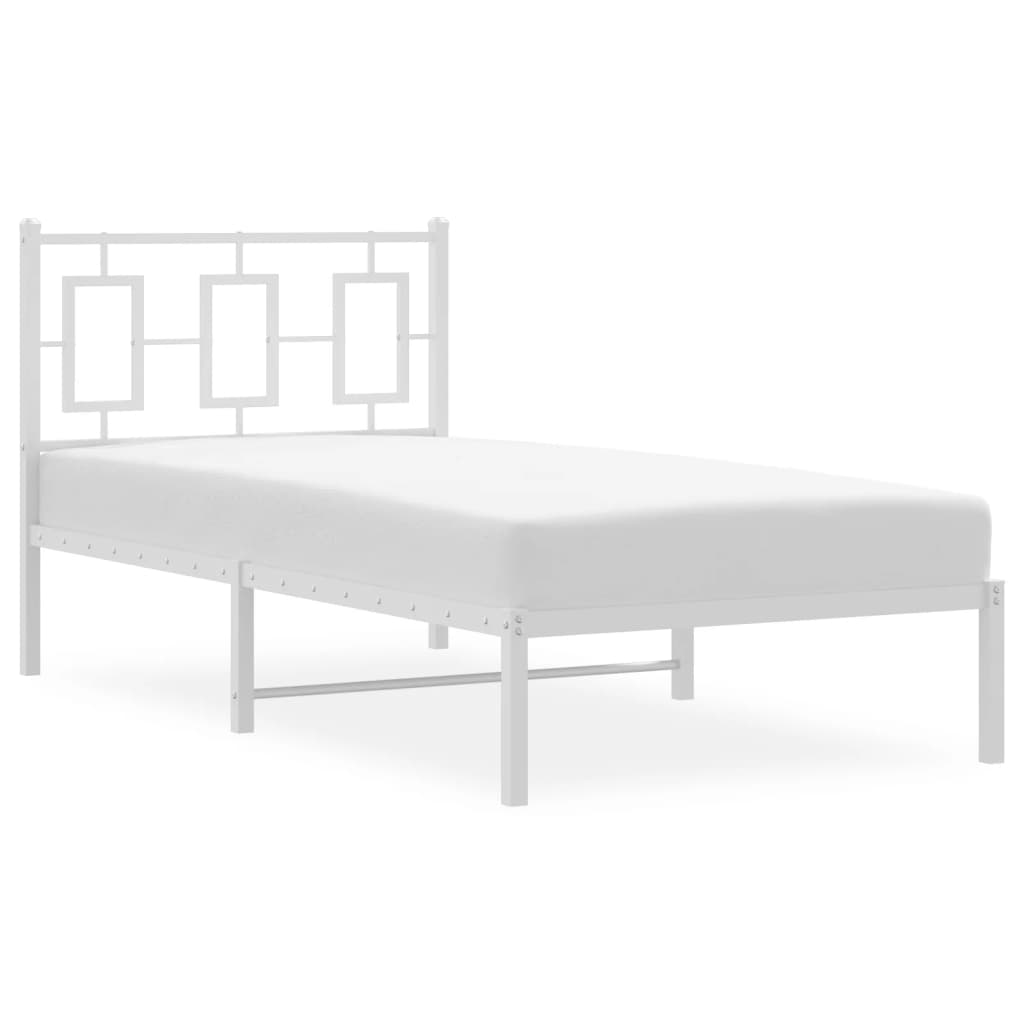 Metal Bed Frame Without Mattress