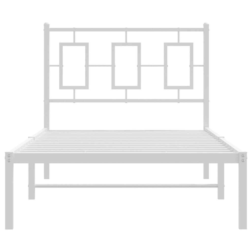 Metal Bed Frame Without Mattress