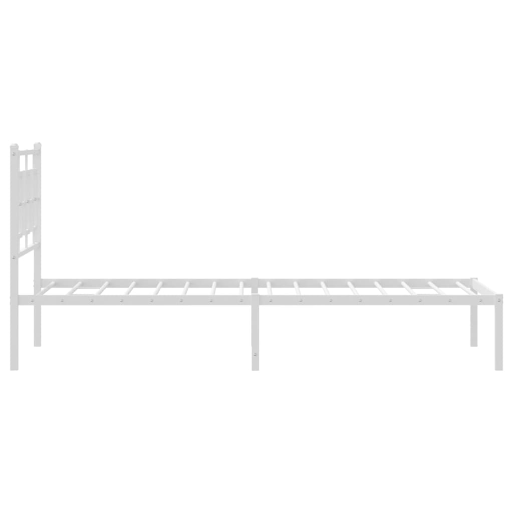 Metal Bed Frame Without Mattress