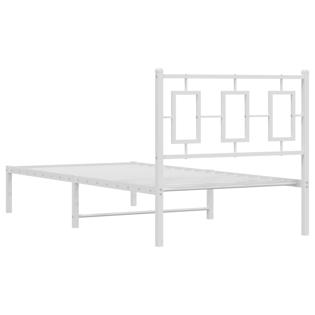 Metal Bed Frame Without Mattress