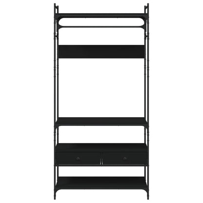 Wardrobe With Drawers 89X39X184.5 Cm Engineered Wood