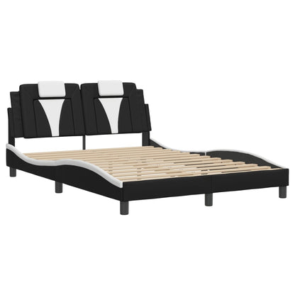 Bed Frame With Led Without Mattress 137X187 Cm Double
