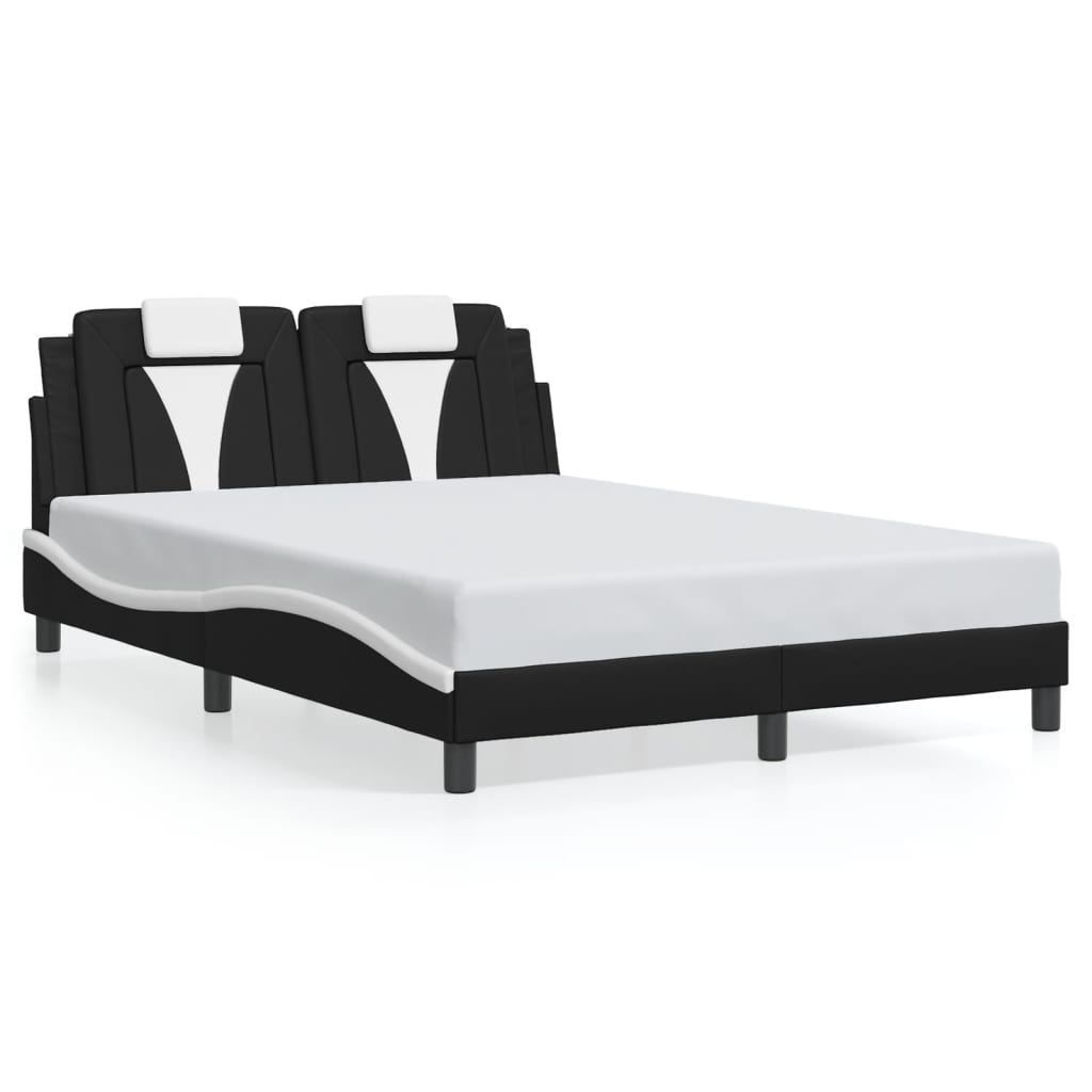 Bed Frame With Led Without Mattress 137X187 Cm Double