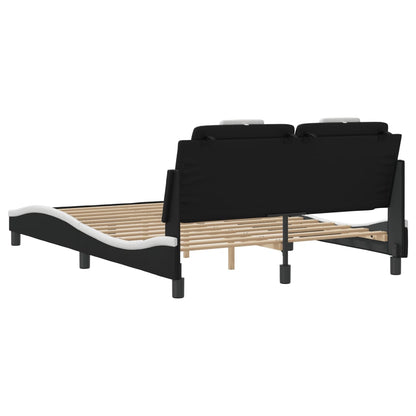 Bed Frame With Led Without Mattress 137X187 Cm Double
