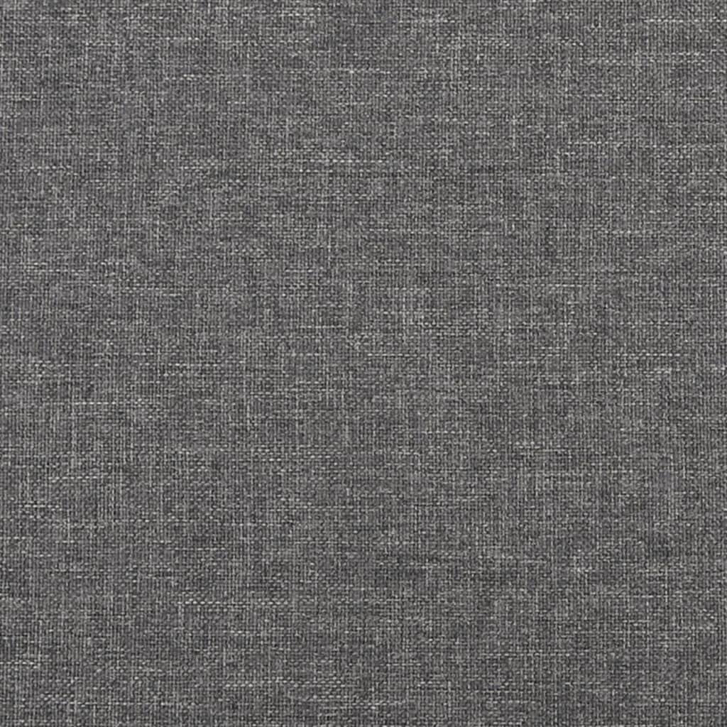 2-Seater Sofa Bed With Two Pillows Fabric