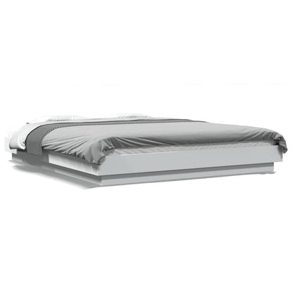Bed Frame With Led Lights Without Mattress