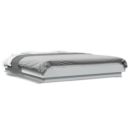 Bed Frame With Led Lights Without Mattress