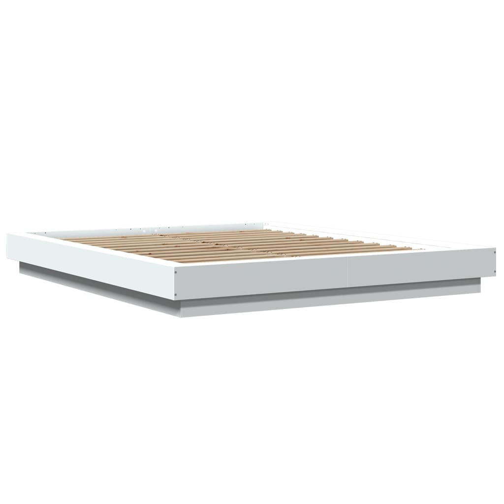 Bed Frame With Led Lights Without Mattress