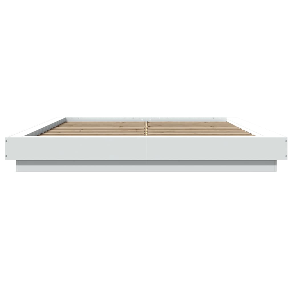 Bed Frame With Led Lights Without Mattress