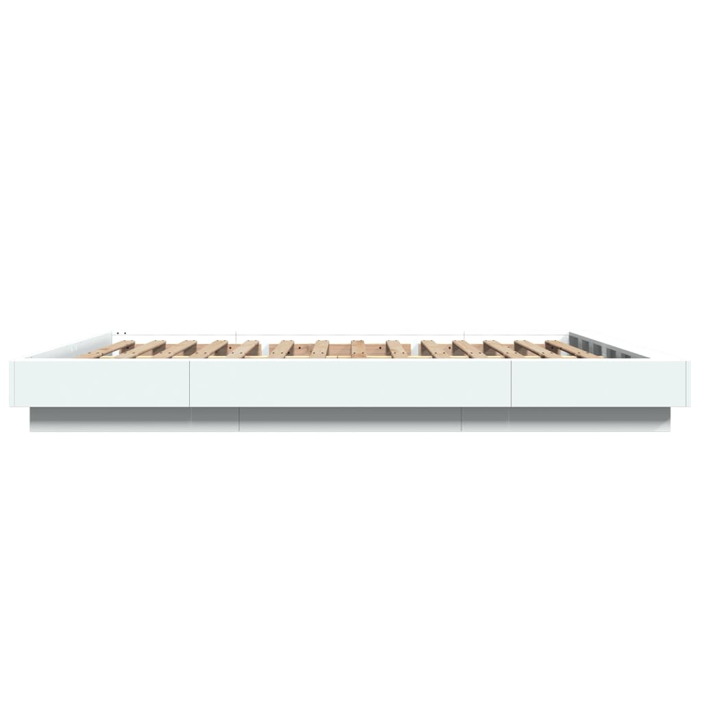 Bed Frame With Led Lights Without Mattress
