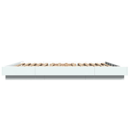 Bed Frame With Led Lights Without Mattress