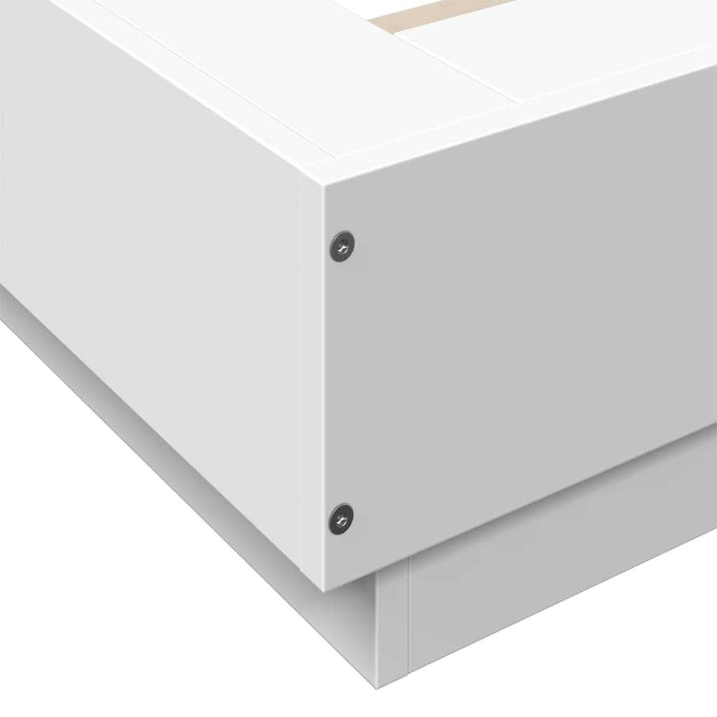 Bed Frame With Led Lights Without Mattress