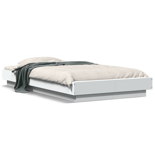 Bed Frame With Led Lights Without Mattress