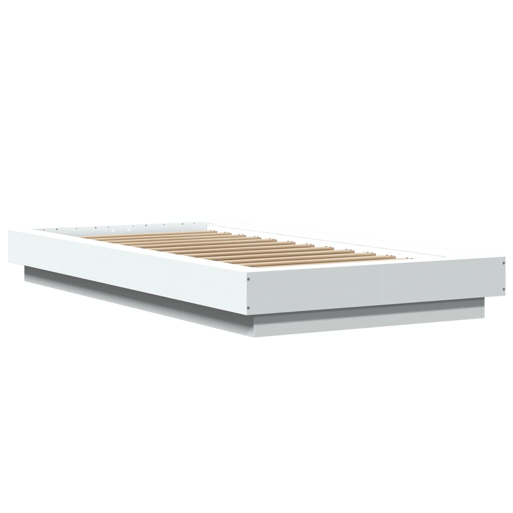 Bed Frame With Led Lights Without Mattress