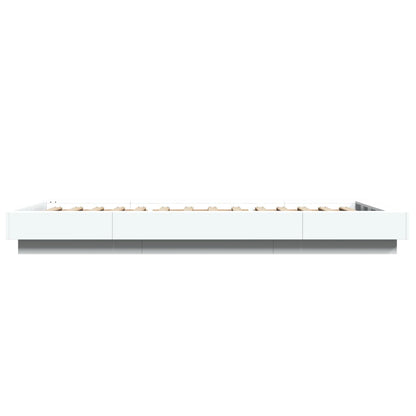 Bed Frame With Led Lights Without Mattress