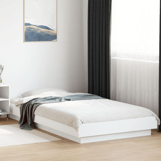 Bed Frame With Led Lights Without Mattress