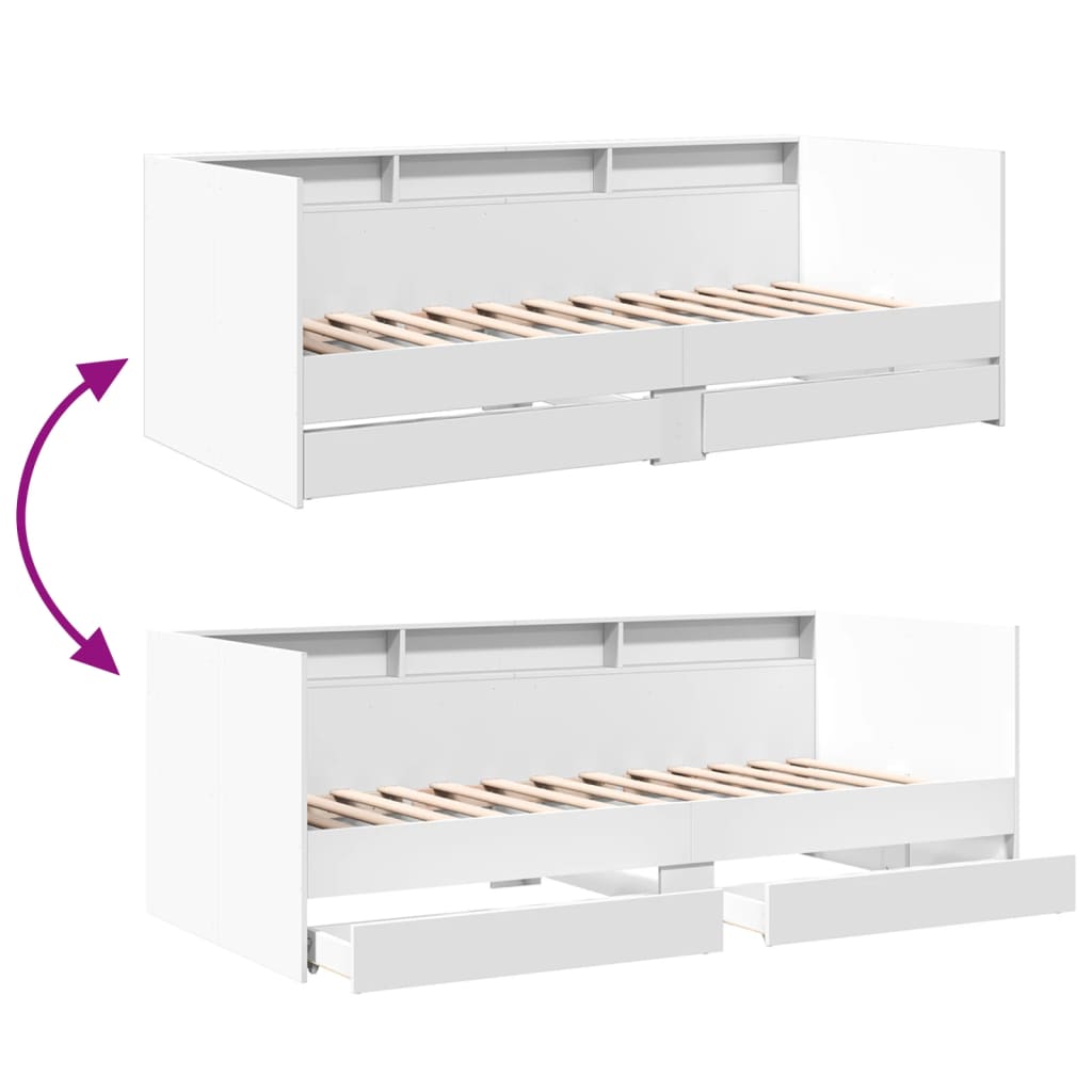 Daybed With Drawers Without Mattress