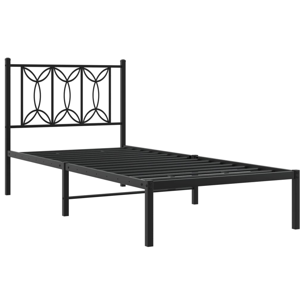 Metal Bed Frame Without Mattress