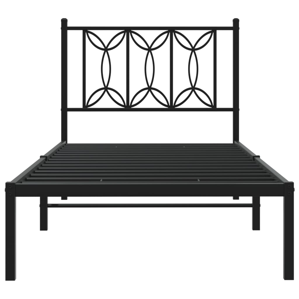 Metal Bed Frame Without Mattress