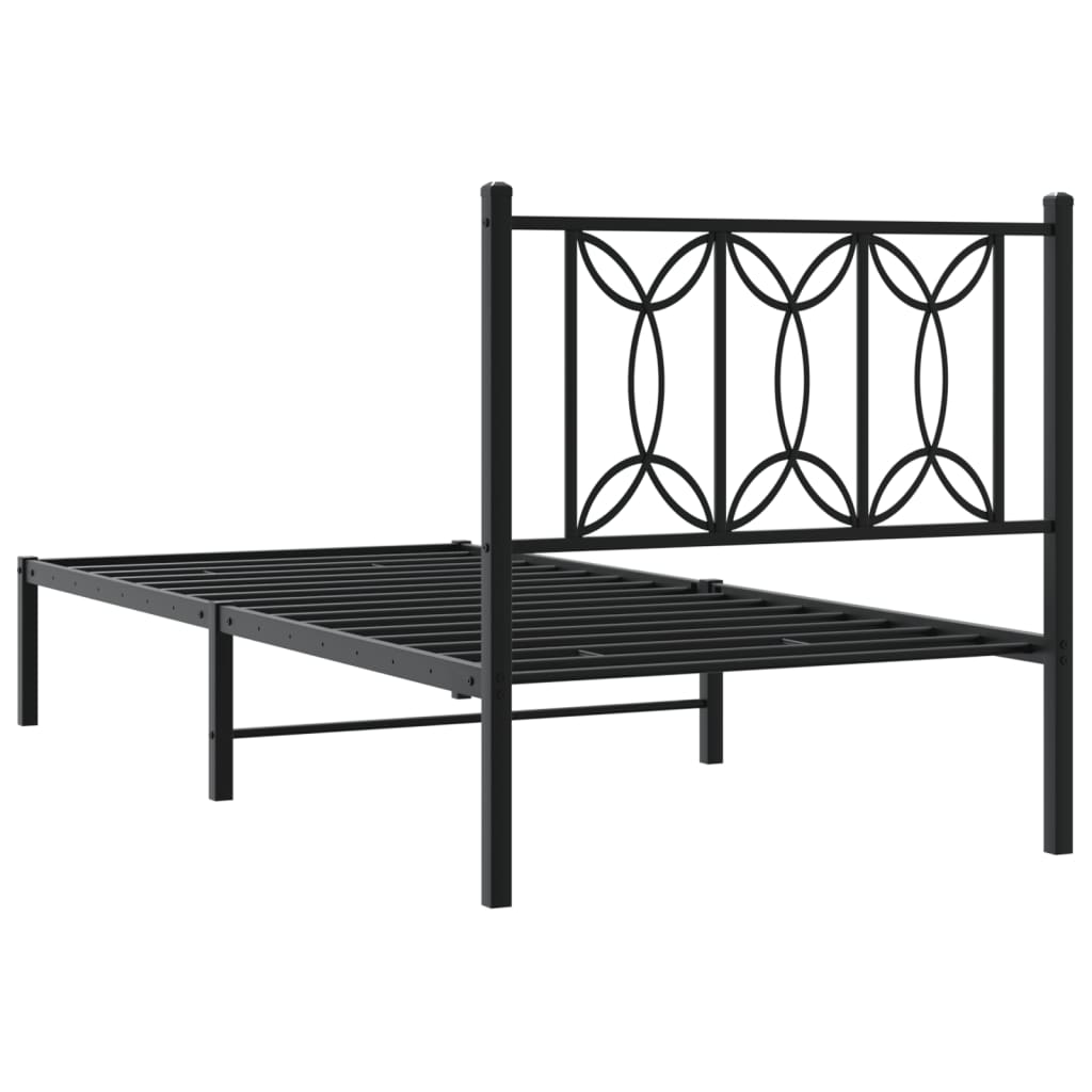 Metal Bed Frame Without Mattress