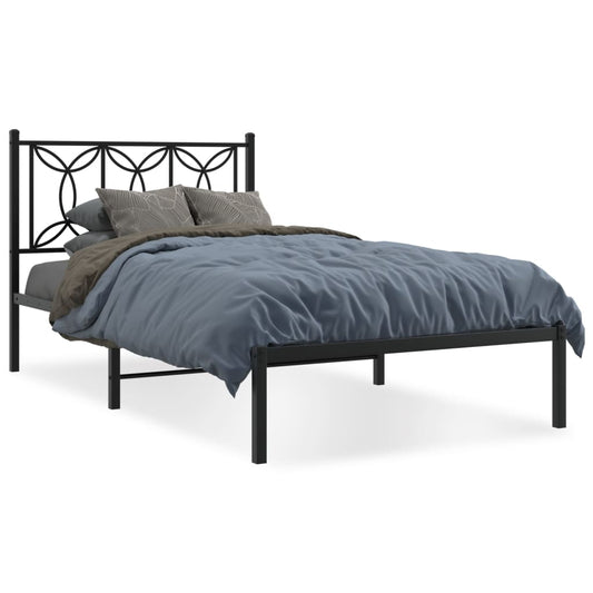 Metal Bed Frame Without Mattress King Single