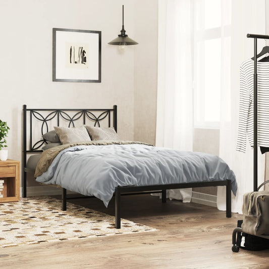 Metal Bed Frame Without Mattress King Single