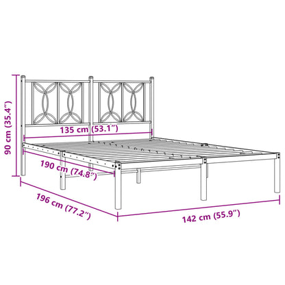 Metal Bed Frame Without Mattress