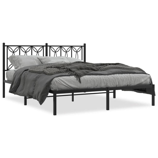 Metal Bed Frame Without Mattress