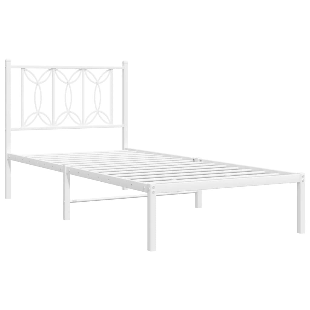 Metal Bed Frame Without Mattress