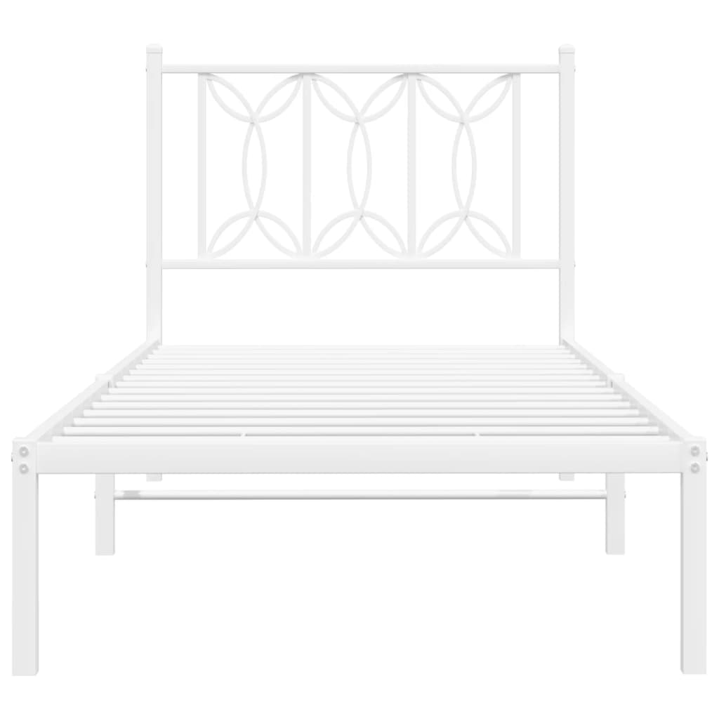 Metal Bed Frame Without Mattress