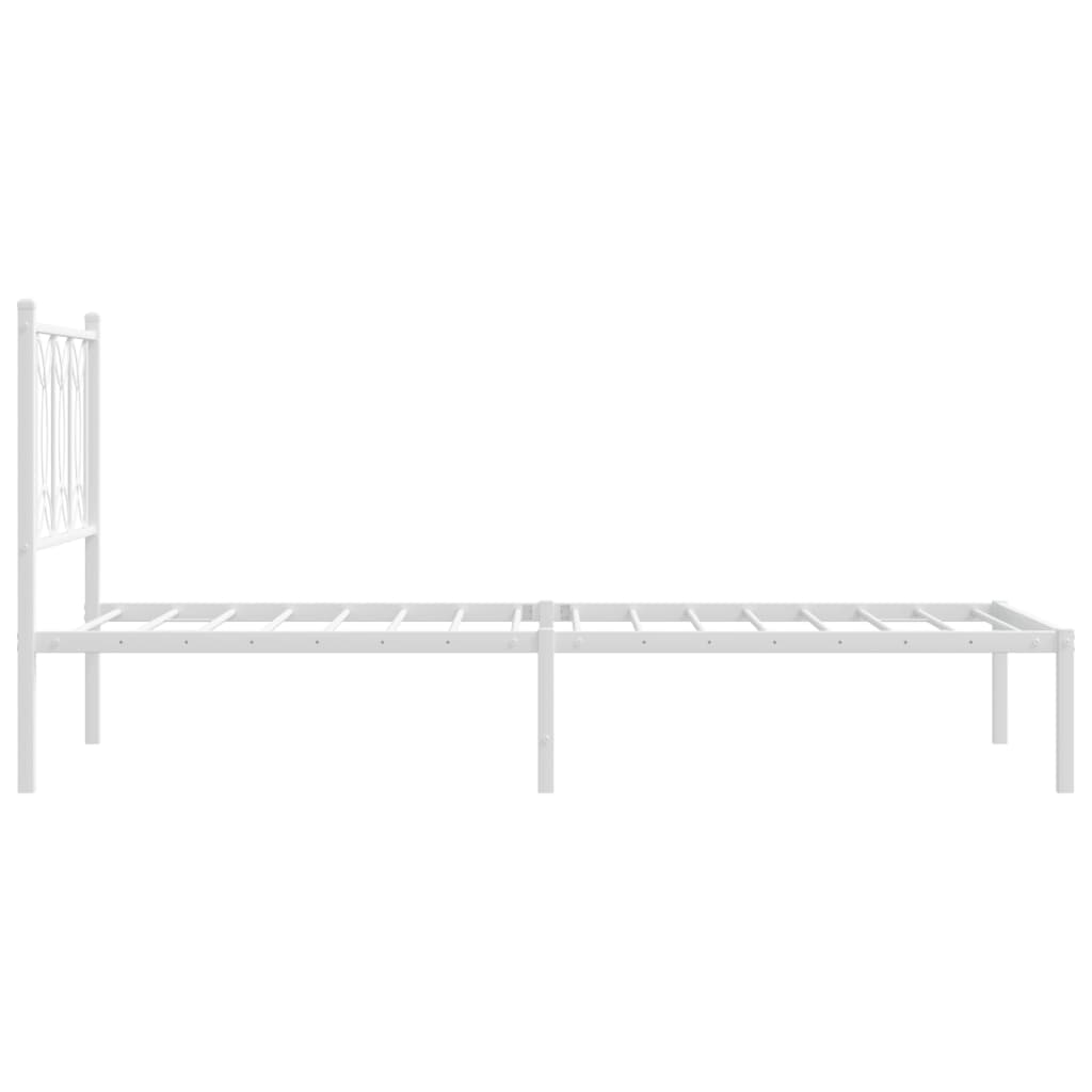 Metal Bed Frame Without Mattress