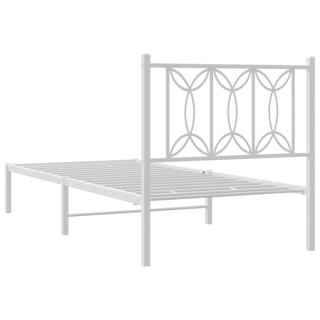 Metal Bed Frame Without Mattress