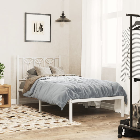 Metal Bed Frame Without Mattress