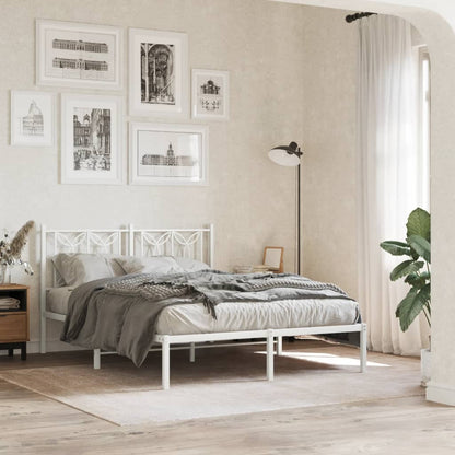 Metal Bed Frame Without Mattress