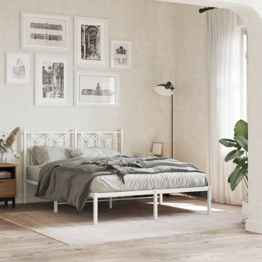 Metal Bed Frame Without Mattress