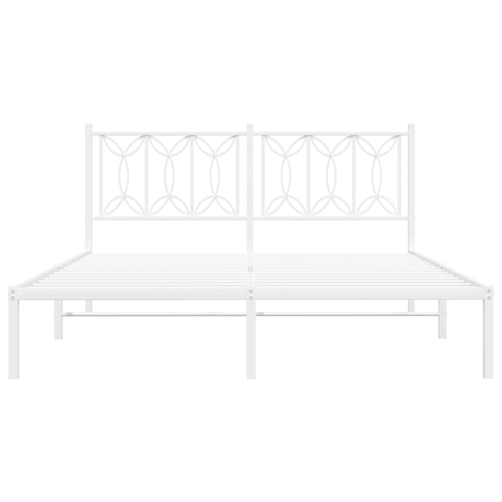 Metal Bed Frame Without Mattress